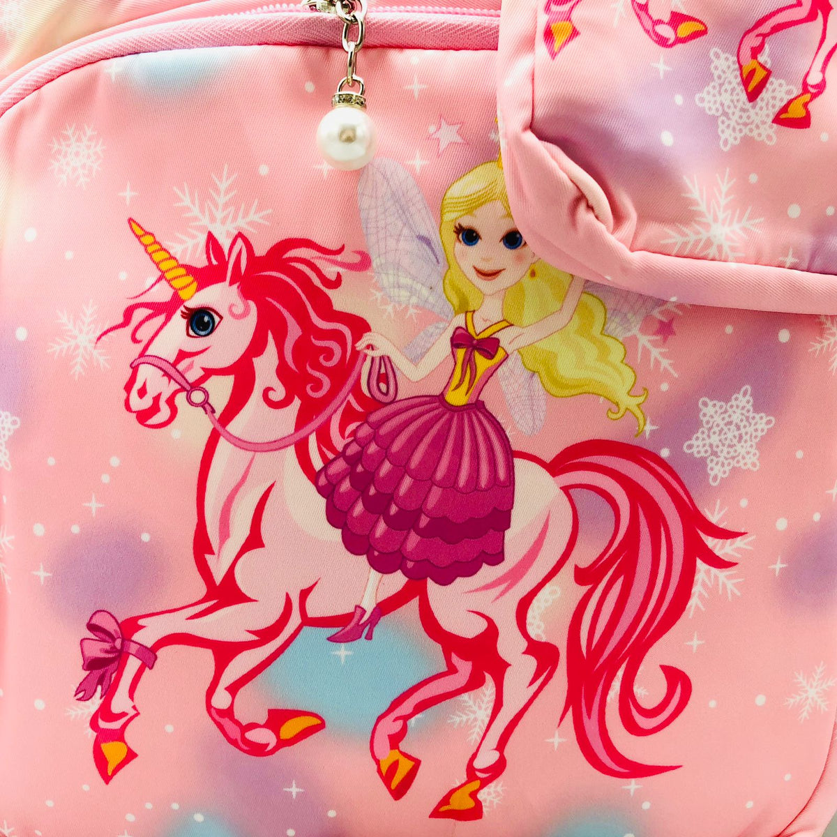17* Inches Premium Unicorn Bag With Pouch