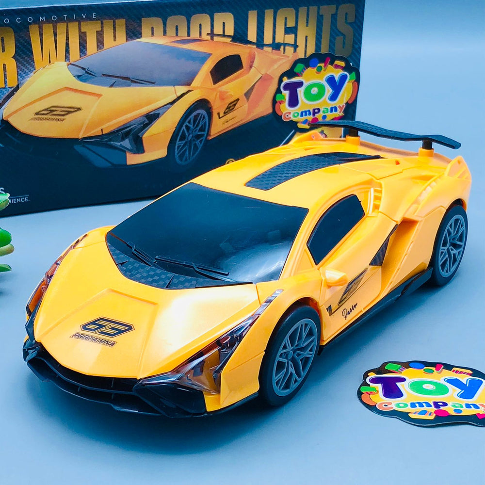 Automatic Cool Racing Car With Door Lights