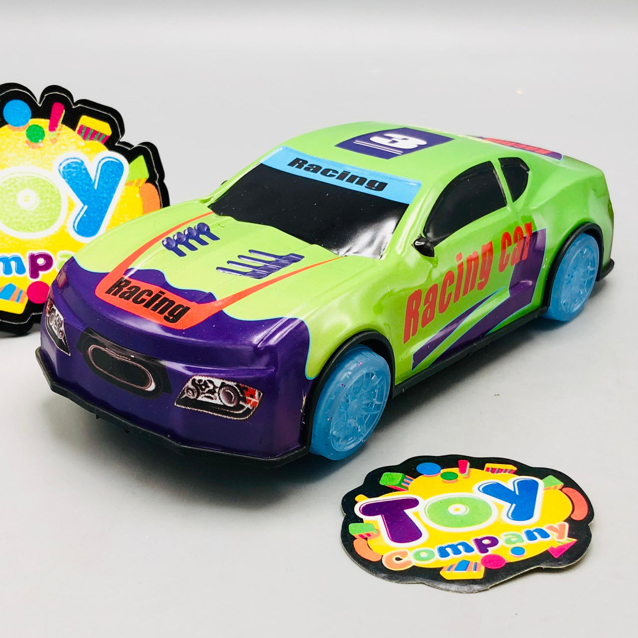 Diecast Electric Racing Car With Light & Music - 1Pc