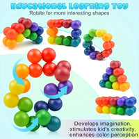Montessori Rainbow Twisting Magic Puzzle Balls