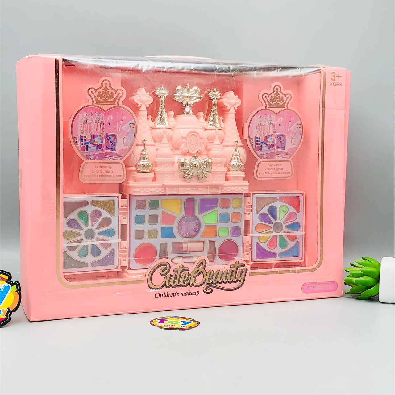 55Pcs Realistic Castle Cosmetic Set