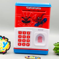 Spider-Man Fingerprint & Password Unlock ATM Machine