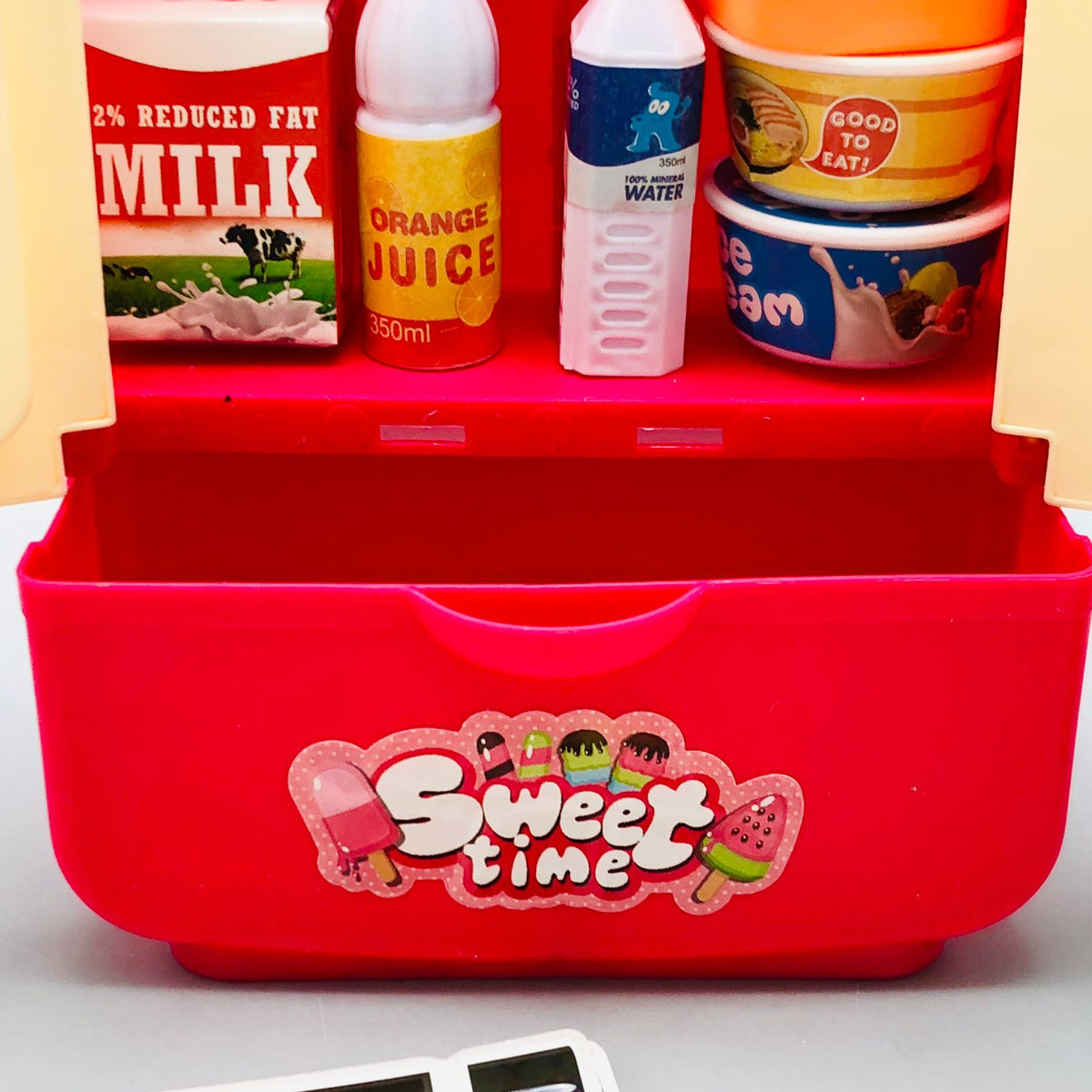 Pretend Play Frozen Food Refrigerator Set