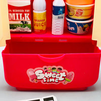 Pretend Play Frozen Food Refrigerator Set