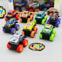 8Pcs Mini Inertial Pullback Off-Road Cars Set