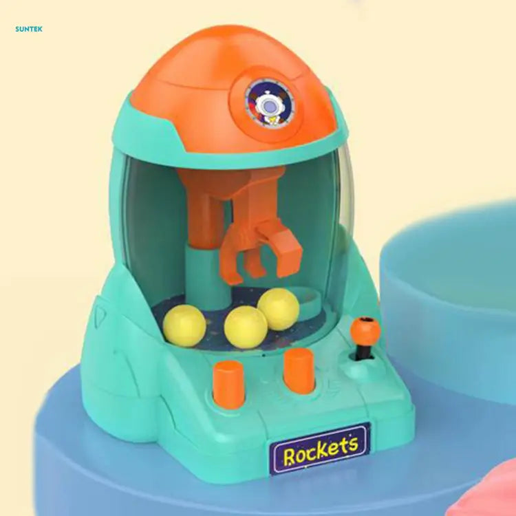 Space Rocket Ball Catcher Mini Claw Game