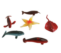 25Pcs Kids Wild Sea Animal World Toy With Storage Box
