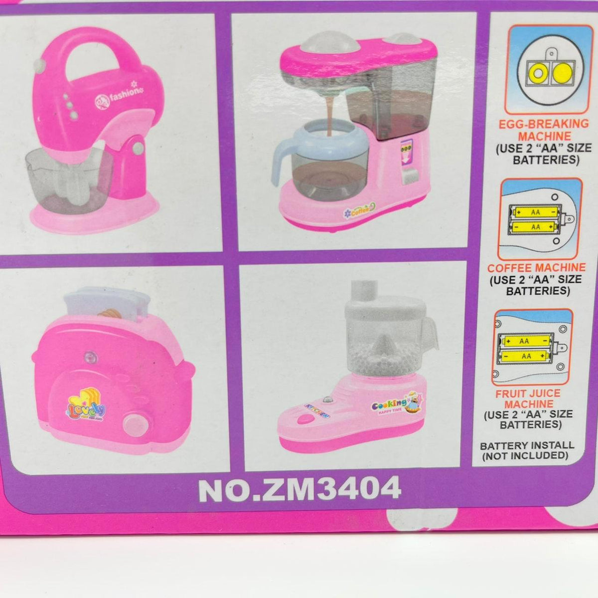 Happy Family Household Kitchen Set