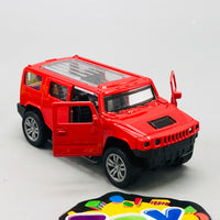 4Pc Diecast Mini Pullback Models