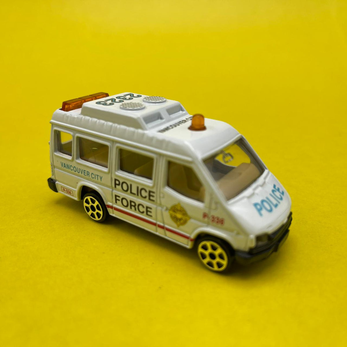 Street Machine Set of Police Force Vehicles