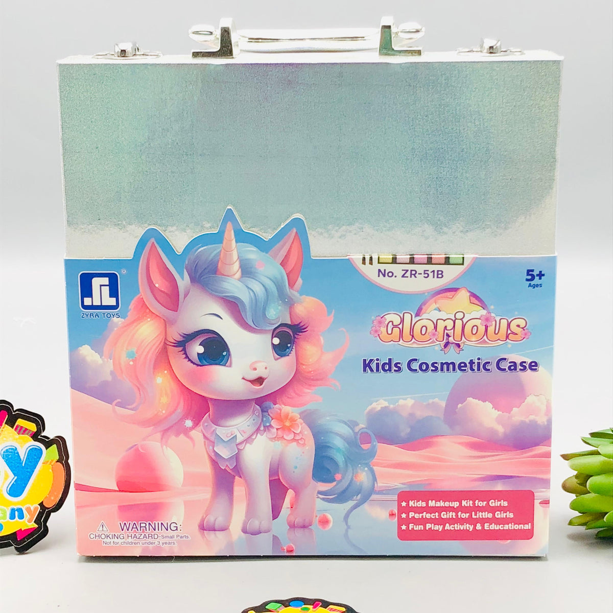 22Pcs Realistic Glorious Cosmetic Briefcase