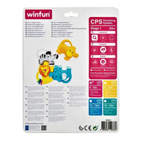 WinFun 4-in-1 Jungle Joiners Rattle Set