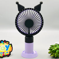 Sanrio Rechargeable Mini Handheld & Desktop Fan