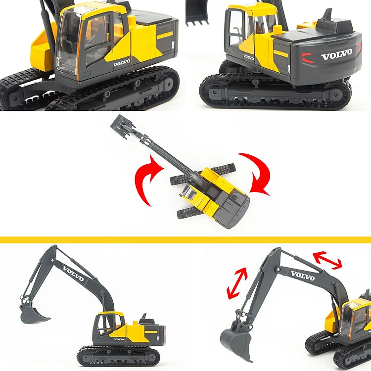 Bburago 1:50 Volvo Excavator Construction Vehicle