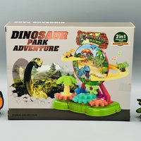 Magnetic Dinosaur Park Adventure Track Set