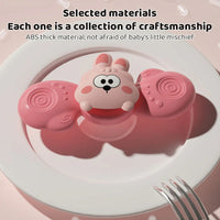 3Pcs Cute Animal Themed Baby Spinning Rattles