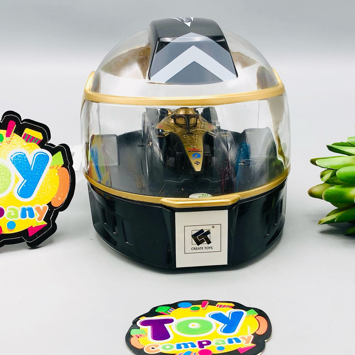 Remote Control Mini Helmet F1 Racing Car