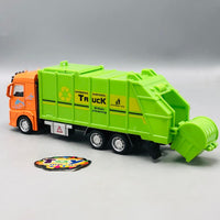 1Pc Pullback Garbage Container Truck