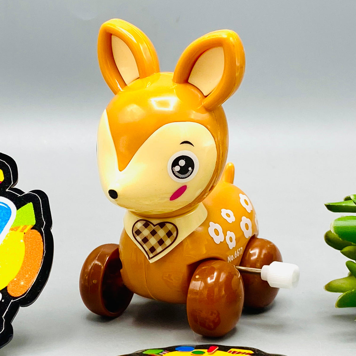 Friction Wind-up Sika Deer Toy
