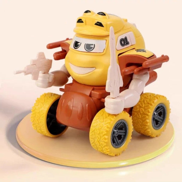Inertial Transformer Robot Car - 1Pc