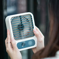 Rechargeable Touch Cooling Desktop Spray Fan