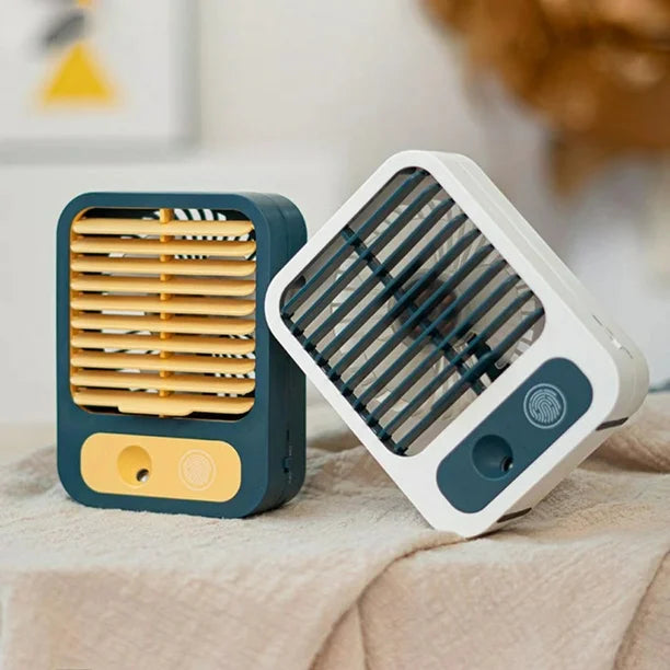 Rechargeable Touch Cooling Desktop Spray Fan