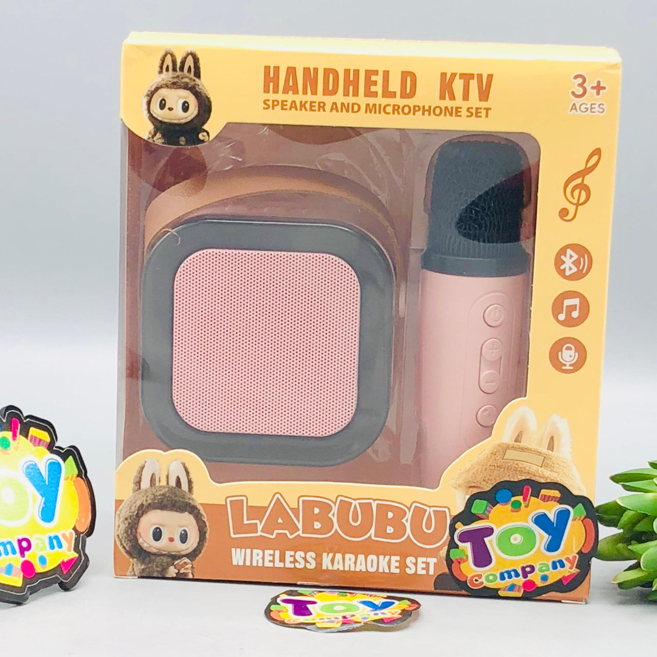 Rechargeable Labubu Bluetooth Speaker With Microphone