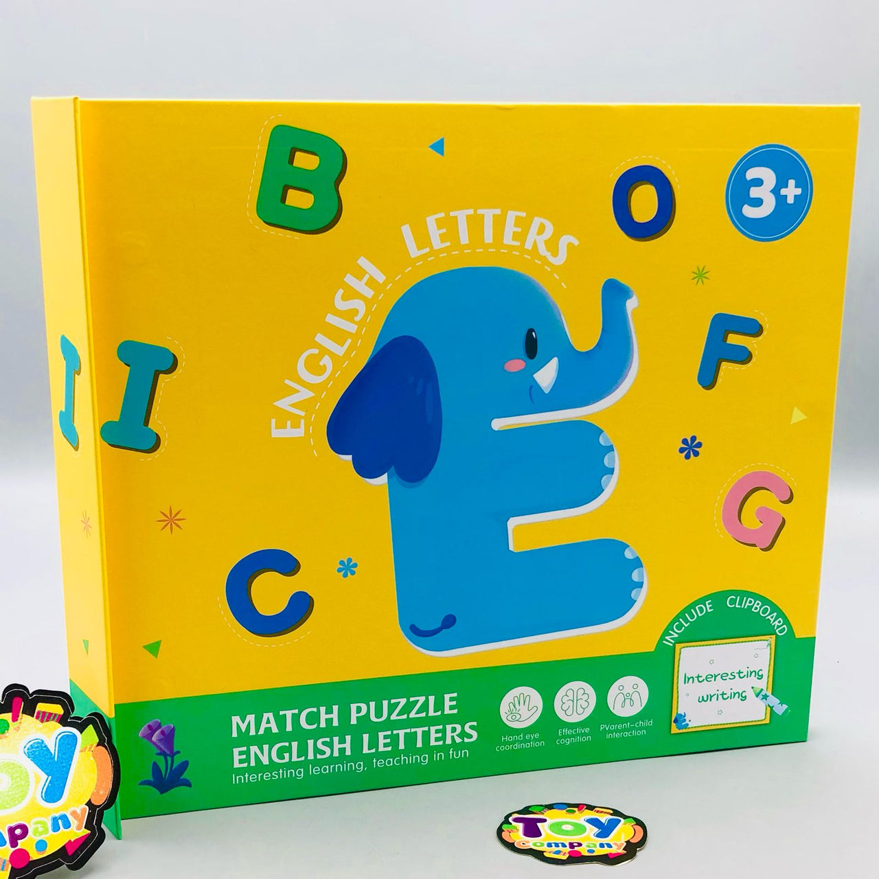 2in1 Montessori English Letters Puzzle Game