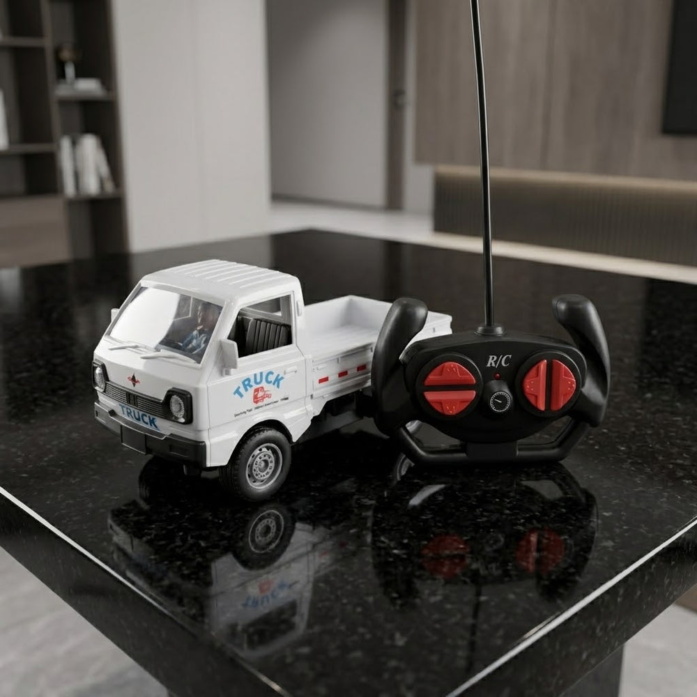 Remote Control Mini Cargo Pickup Truck With Headlights