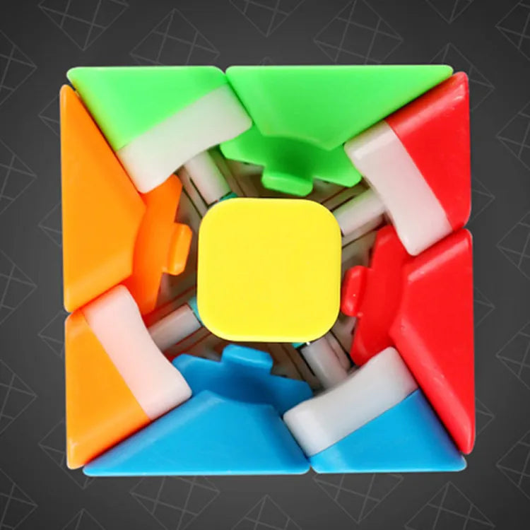 3x3 Windmill Shape Twisty Puzzle Cube
