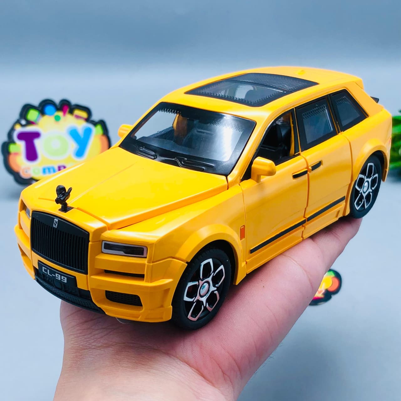 1Pc ABS Rolls Royce Model With Light & Sound