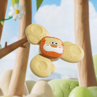 3Pcs Cute Animal Themed Baby Spinning Rattles