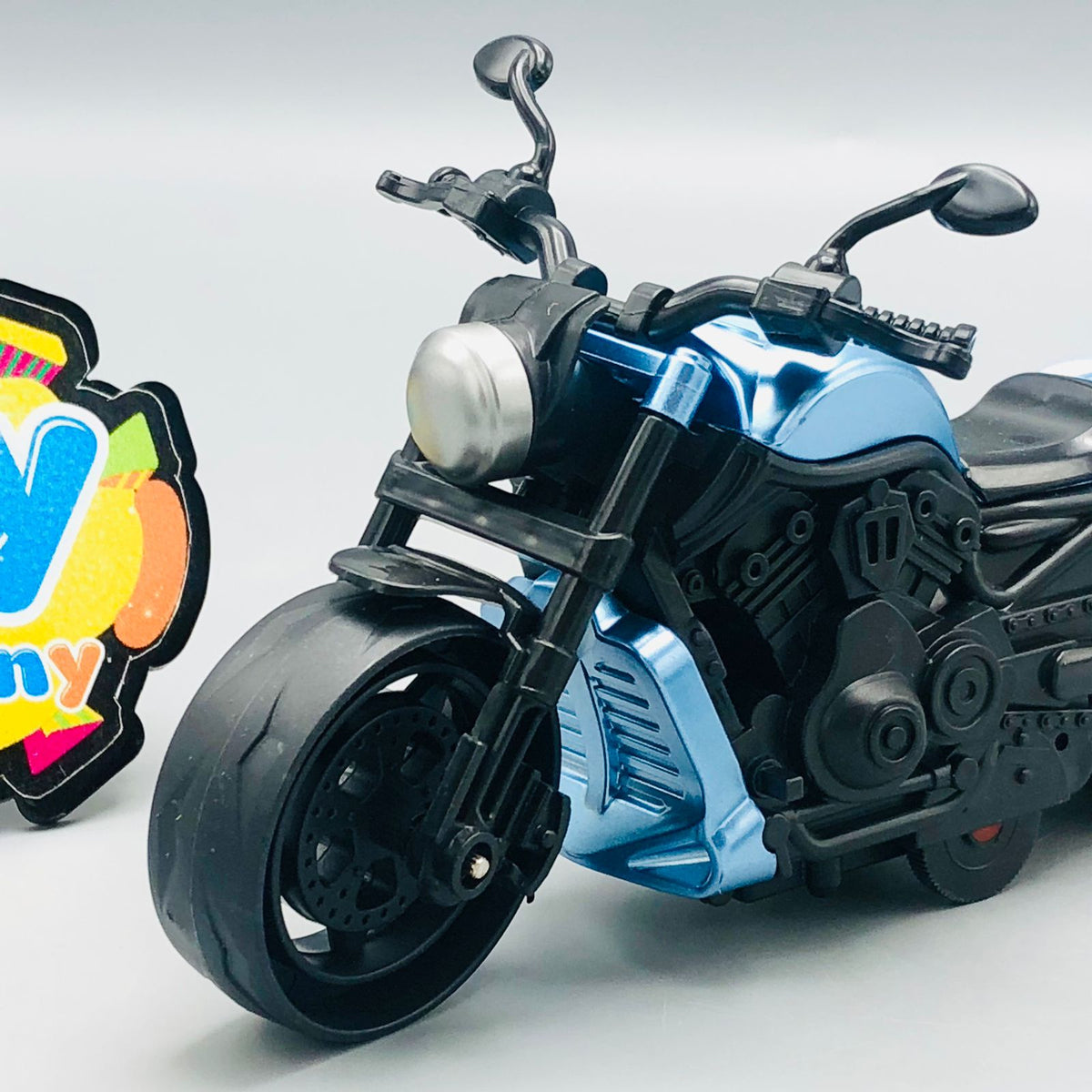 1Pc Mini ABS Inertial Cool Design Motorcycle Model
