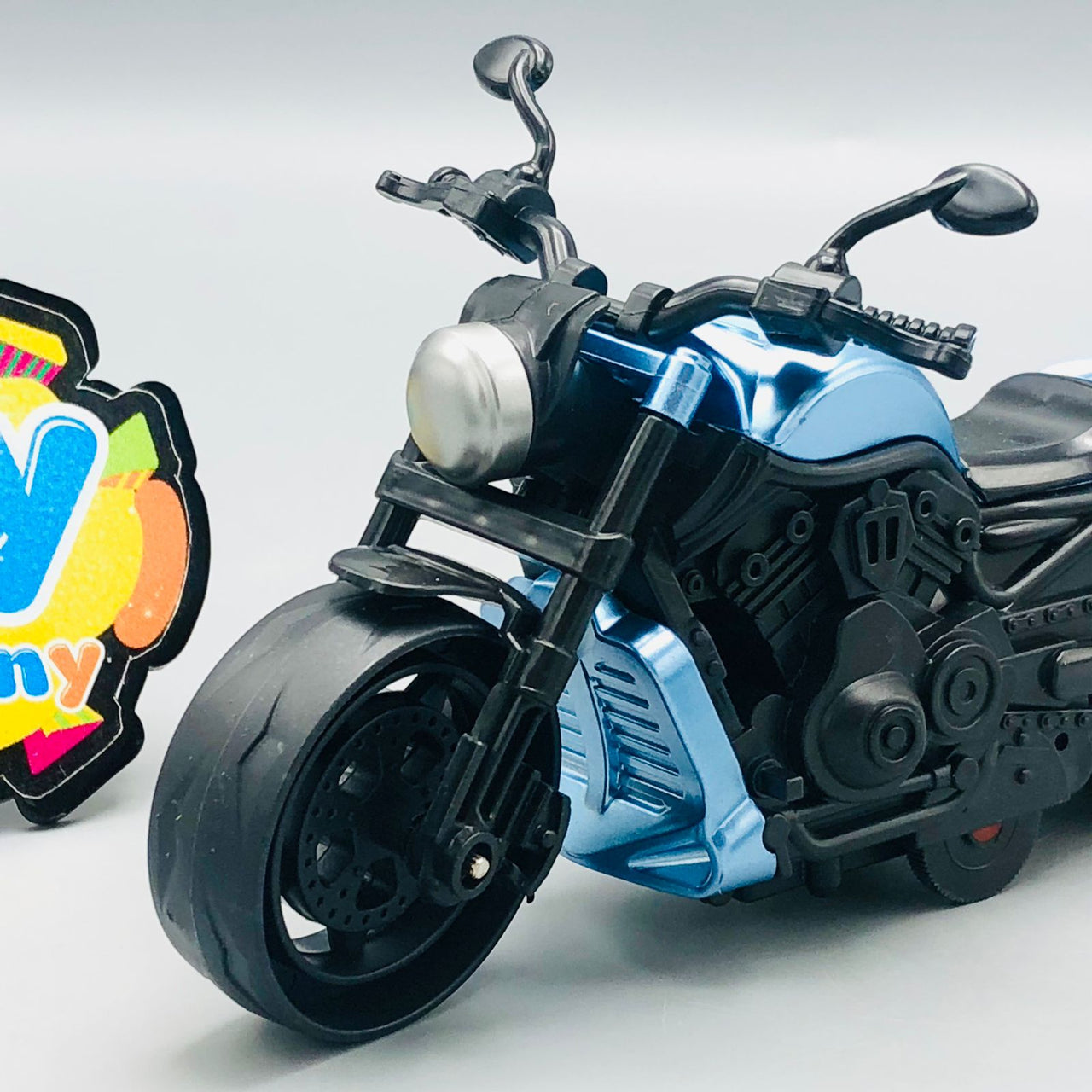1Pc Mini ABS Inertial Cool Design Motorcycle Model