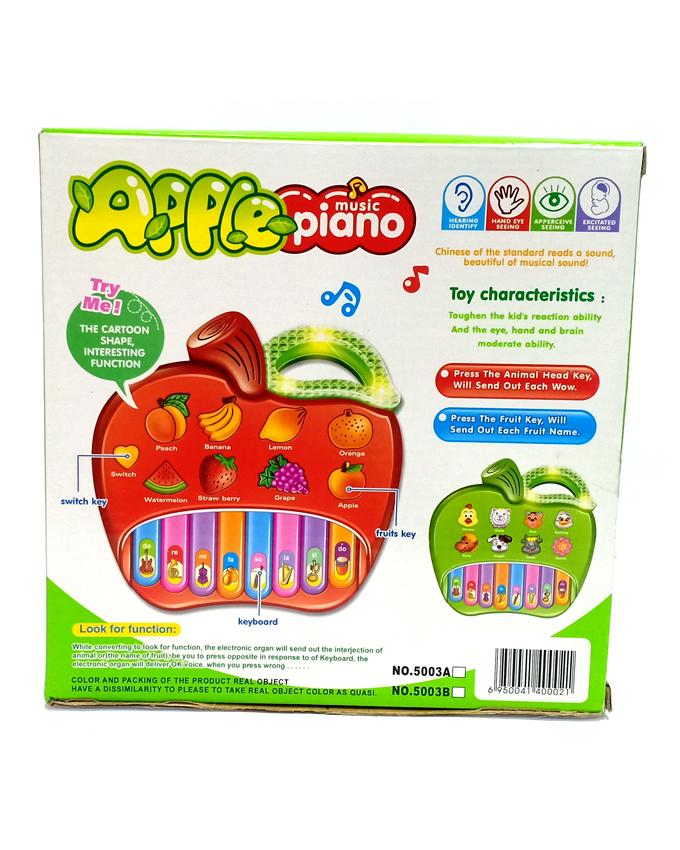 Apple Piano - Fruit Names Sound