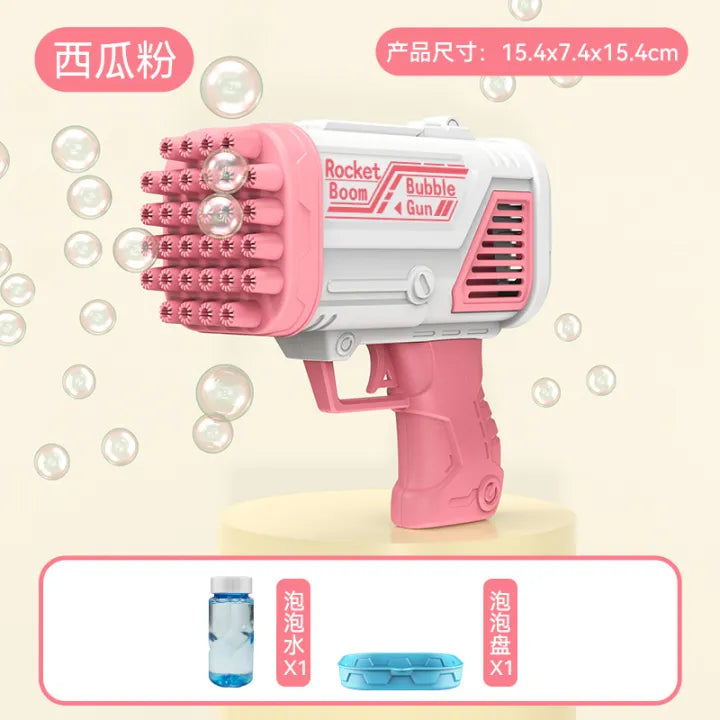32 Hole Rocket Boom Bubble Gun