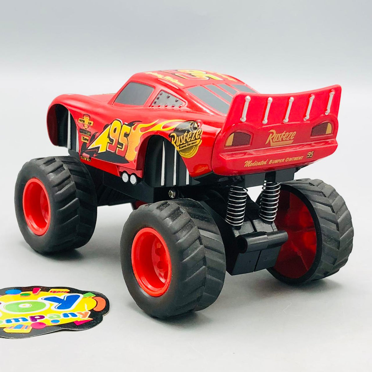 Diecast Big Foot McQueen Car - Minor Fault
