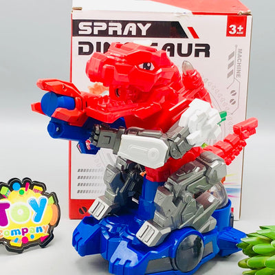 Electric Spray Dinosaur With Light & Sound