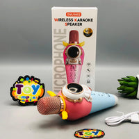 Rechargeable Spaceman Themed Handheld Bluetooth Microphone