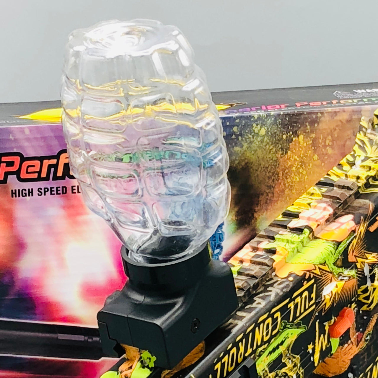 MP9 Rechargeable Gel Blaster Shooting Gun With Colorful Light