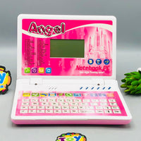 40 Activities Kids English Learning Laptop - Pink