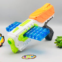 Manual Super Shoot Soft Bullet Gun With Rotating Target
