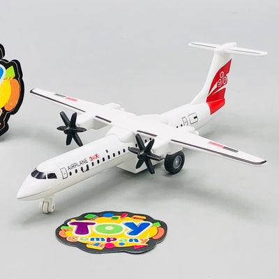 1Pc Diecast Mini Pullback Airplane Model