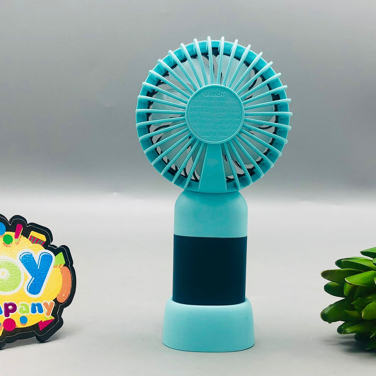 Stylish Rechargeable Handheld & Desktop Mini Fan