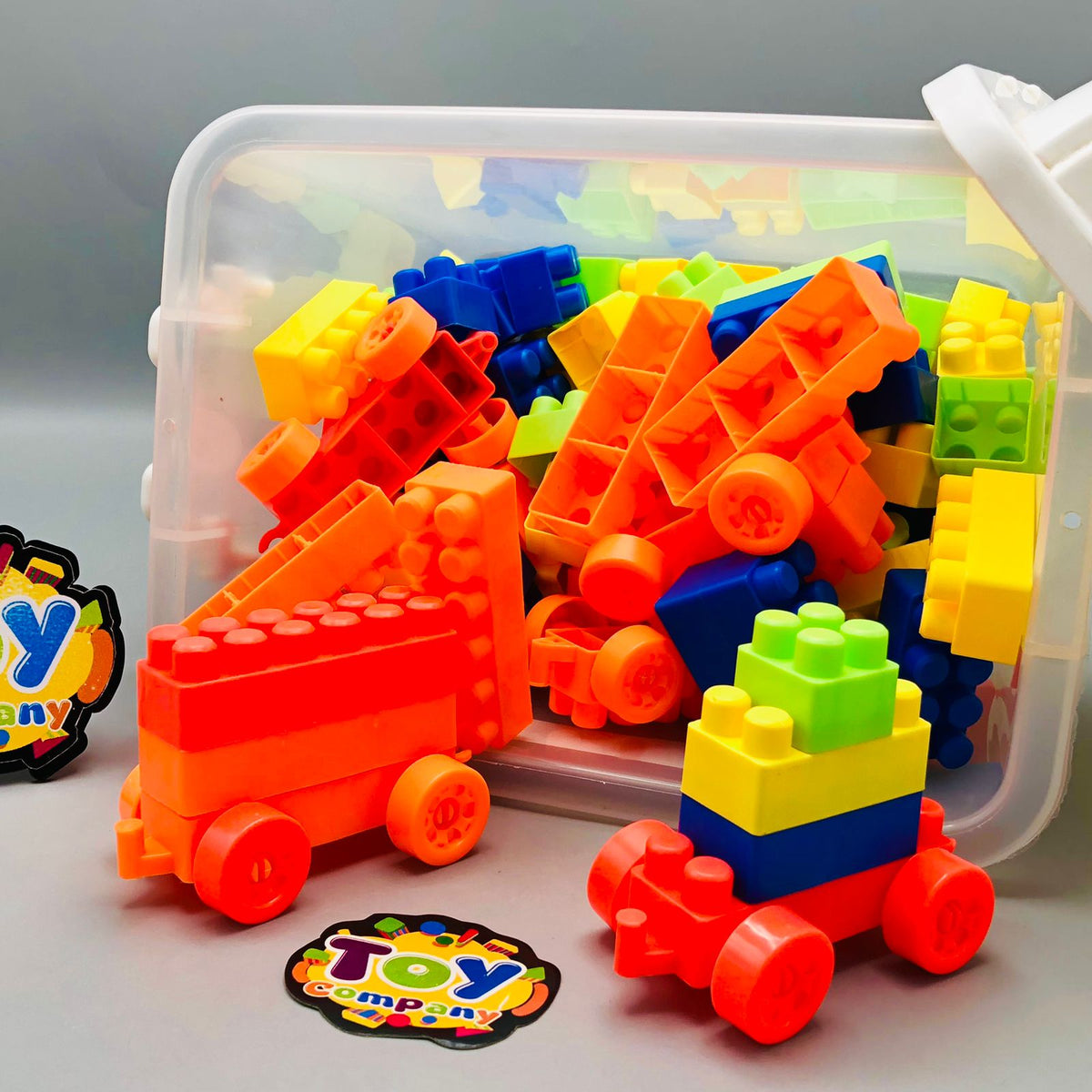 133Pcs Building Blocks Bucket - Minor Fault