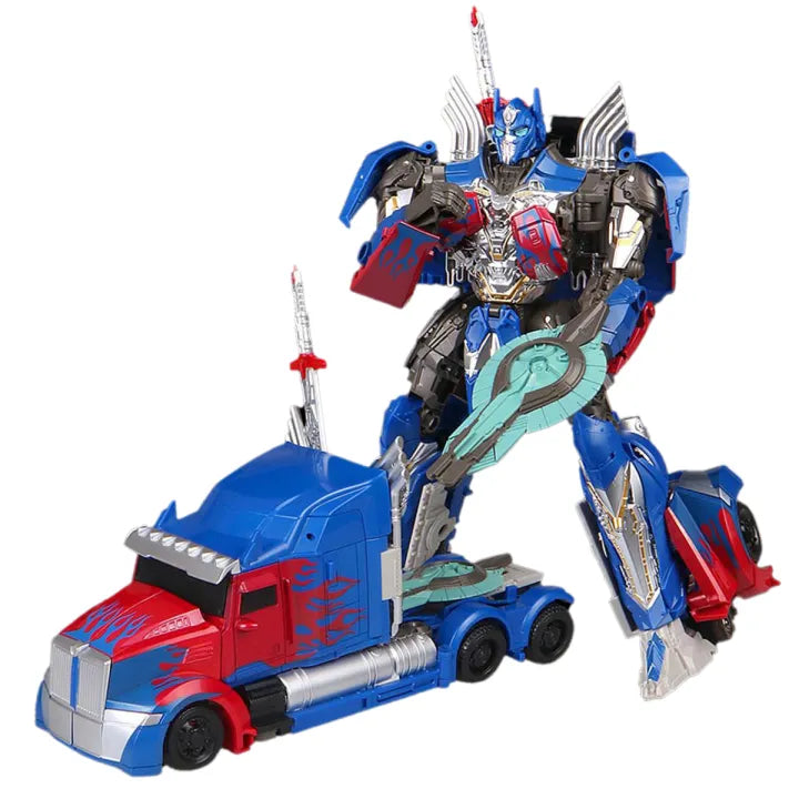 2in1 Manual Transformation Robot With Weapon