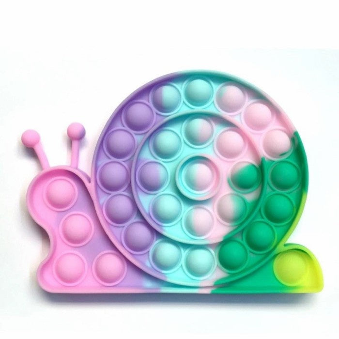 Push Pop It Bubble Fidget - Snail