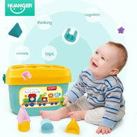Huanger Baby's First Blocks With Basket