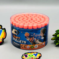 65Pcs EVA Soft Dart Bullets - Round Type