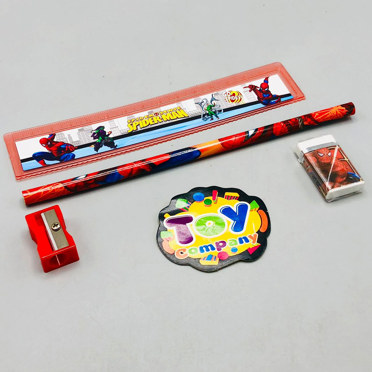 6Pcs Tin Geometry Box For Boys - Assortment